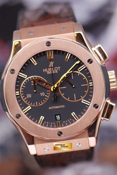 hublot black rose gold|hublot classic fusion king gold.